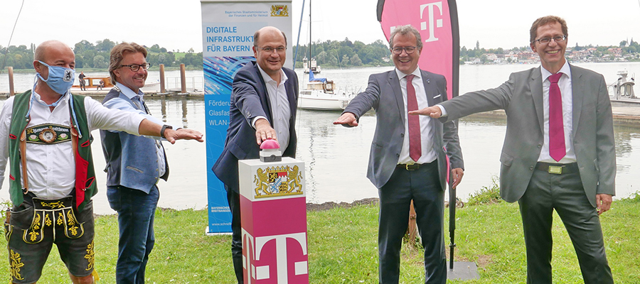 Gigabitnetz für Bayerns kleinste Gemeinde