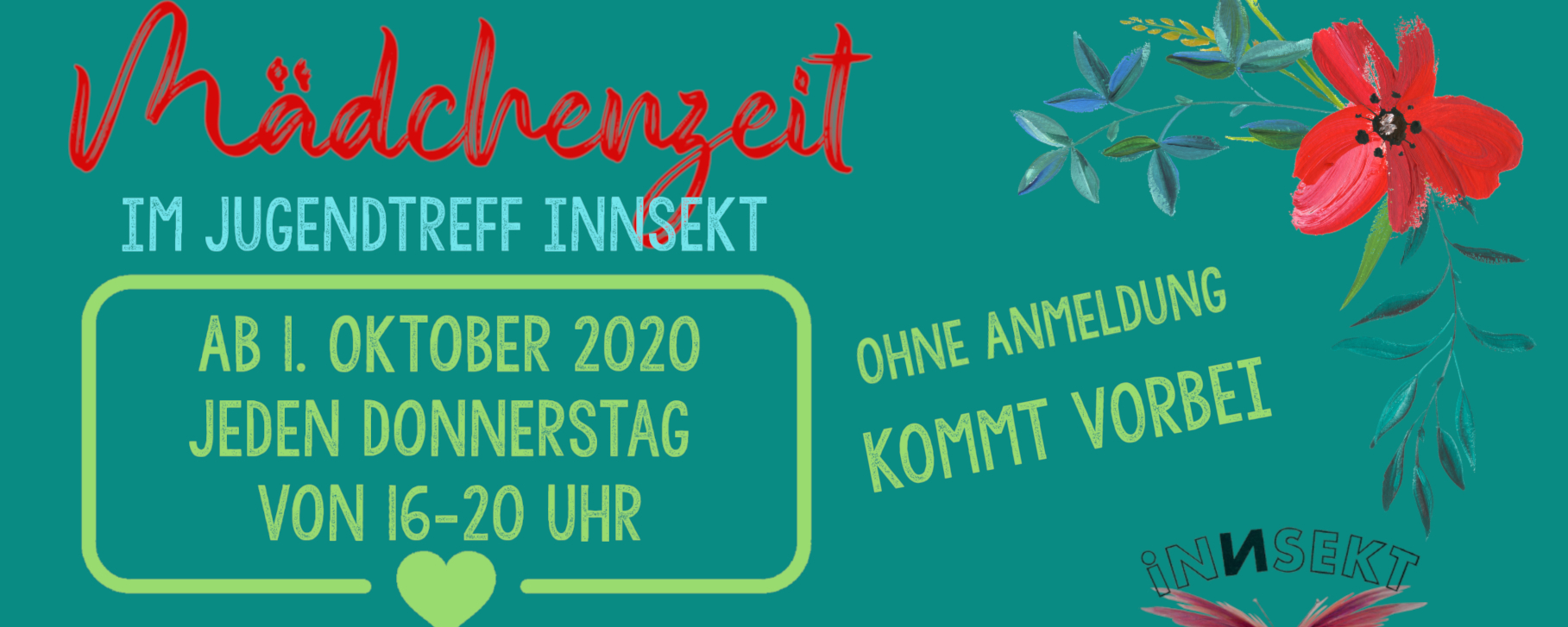 Mädchenzeit im Jugendzentrum Innsekt