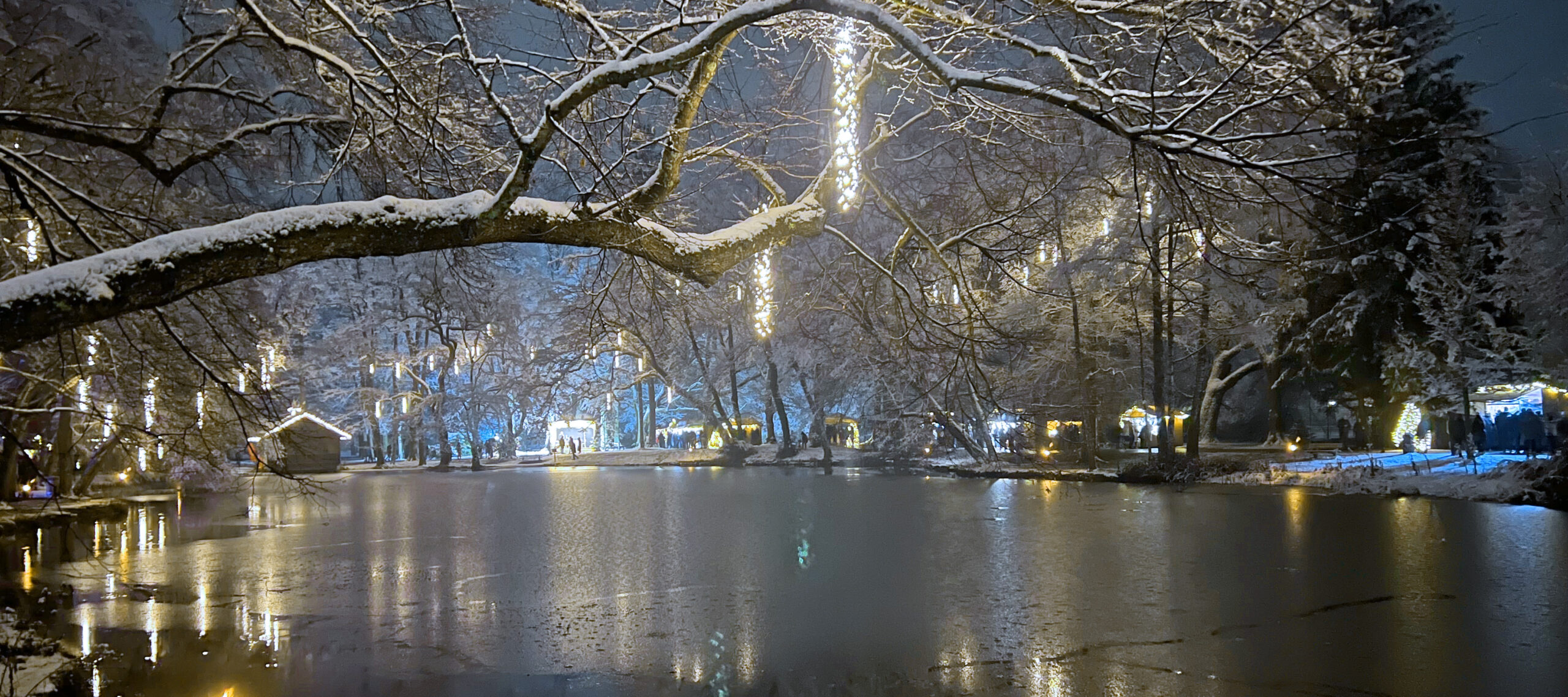 Bad Aibling im Advent: Festliche Atmosphäre im Kurpark